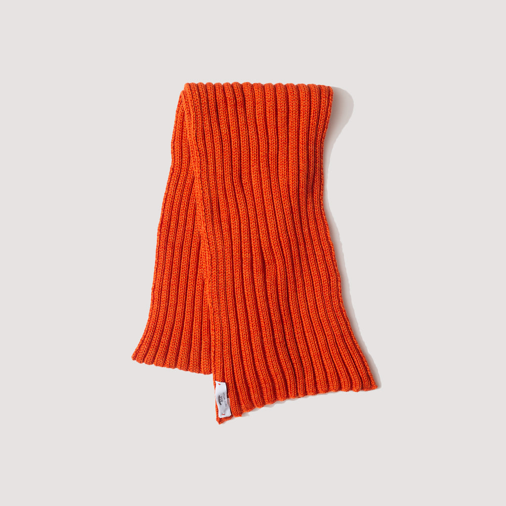 Rib Scarf - Orange