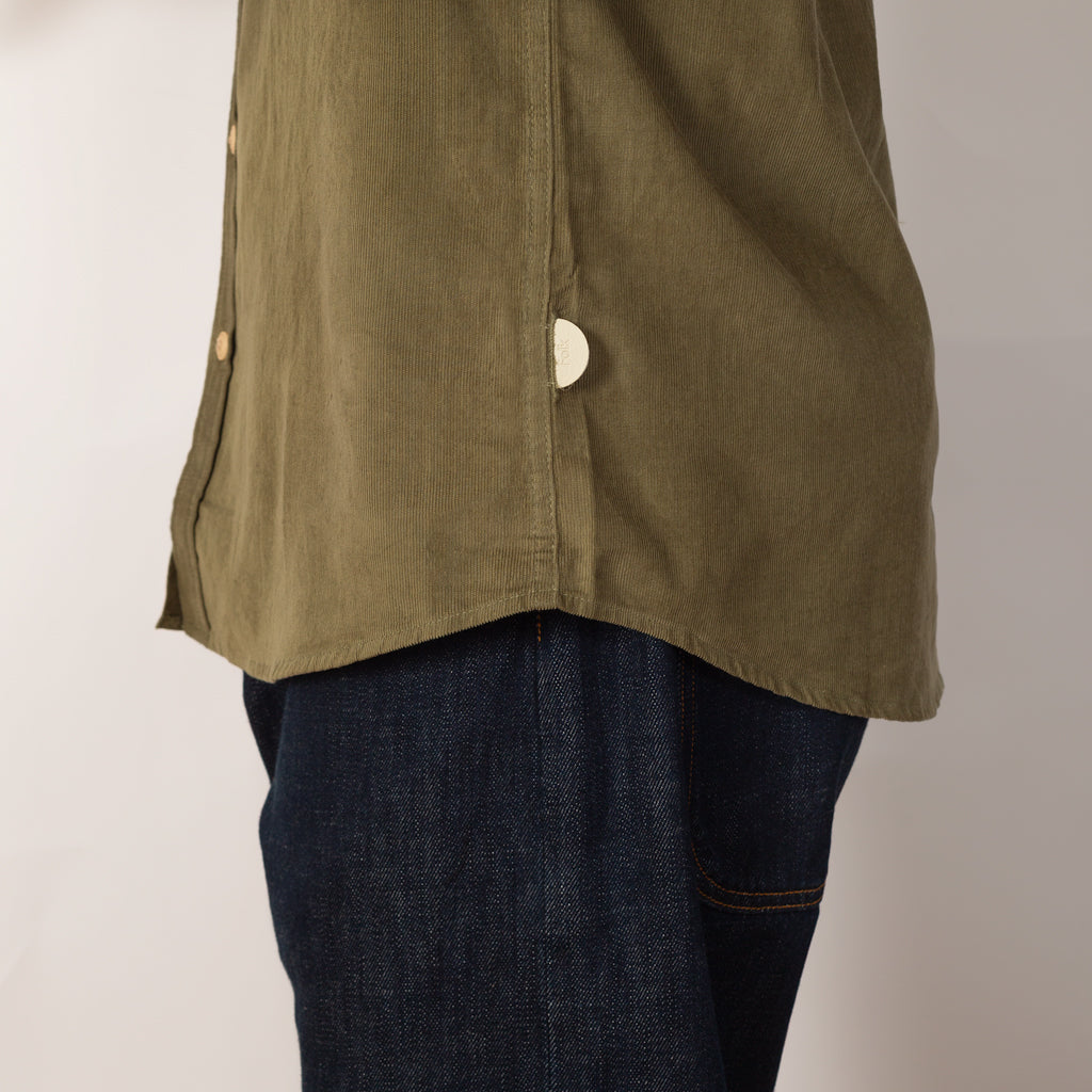 Direction Baby Cord Shirt - Olive