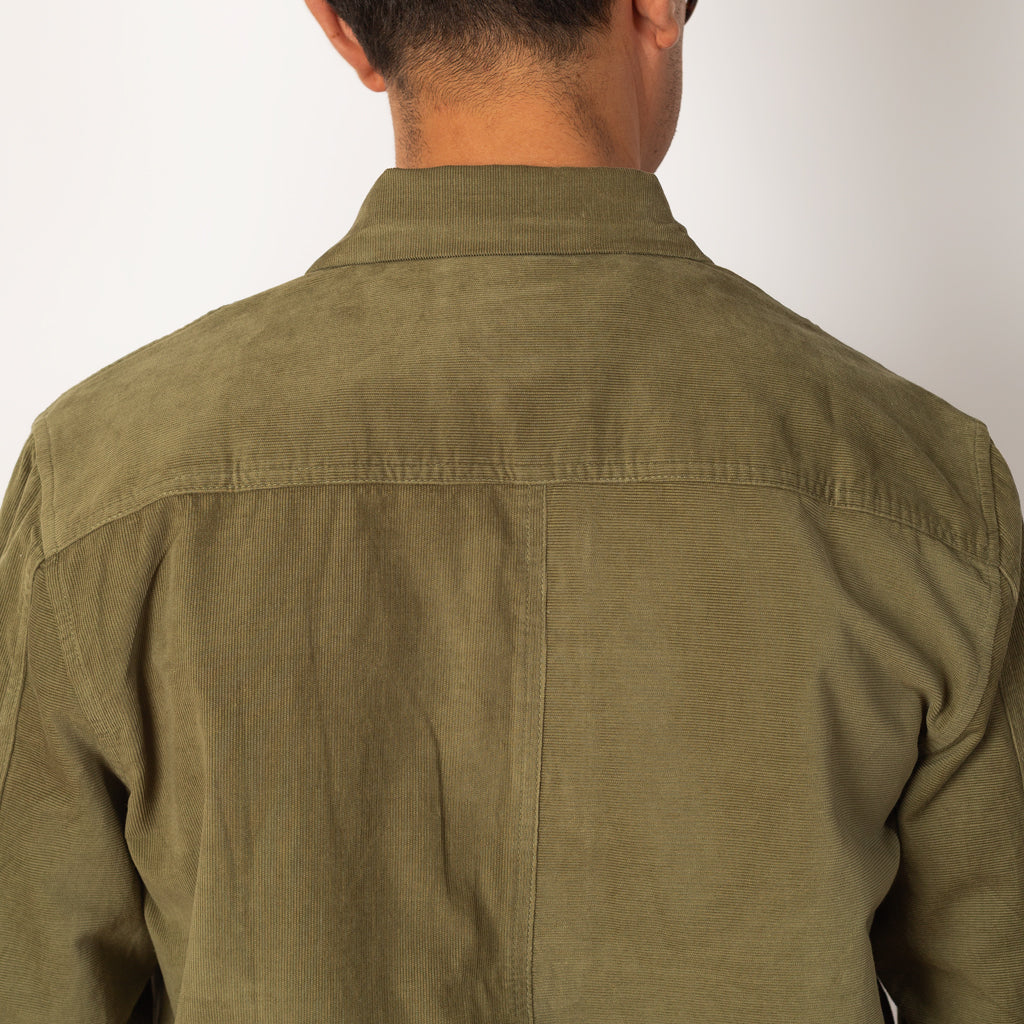 Direction Baby Cord Shirt - Olive