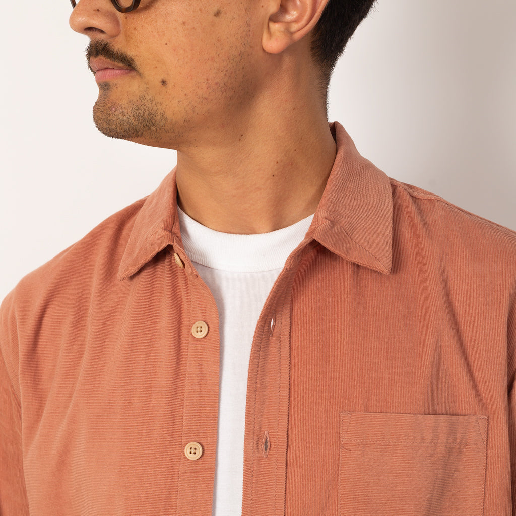 Direction Baby Cord Shirt - Dusty Pink