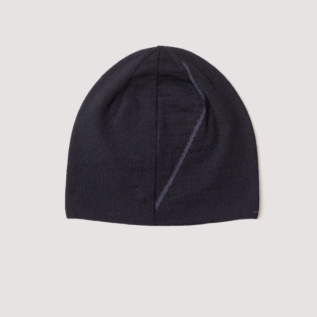 Logo Wool Beanie - Black