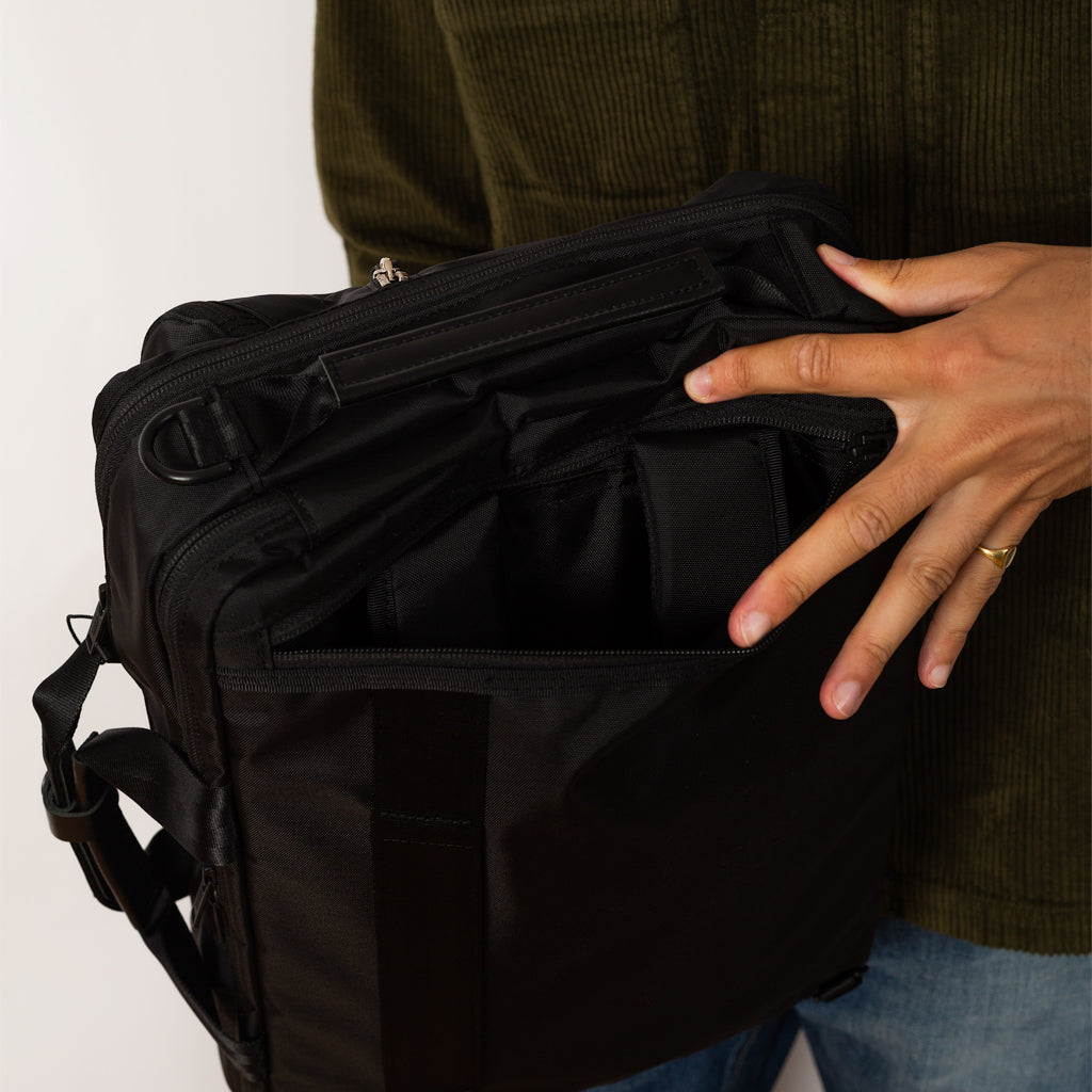 Various 3-Way Briefcase - Black