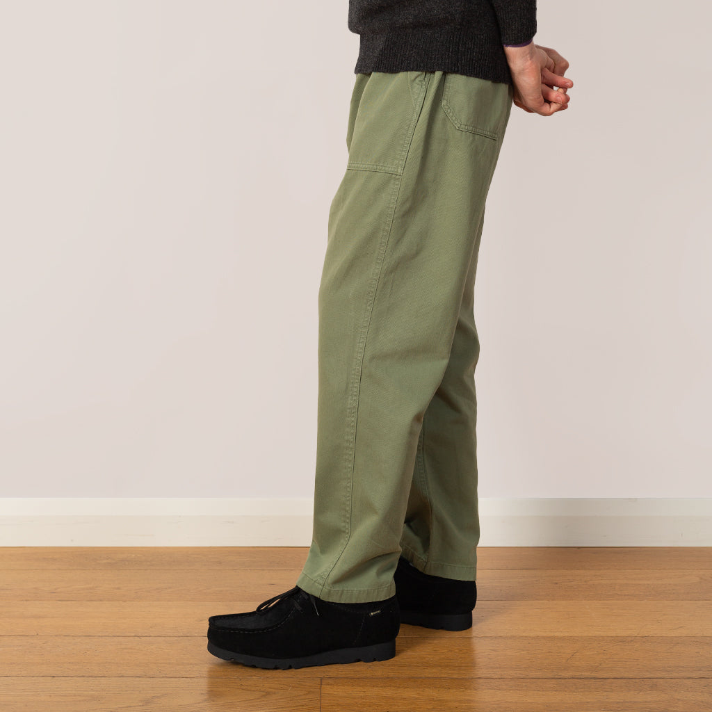 Loose Taper Ridge Pant - Sage Pigment Dye