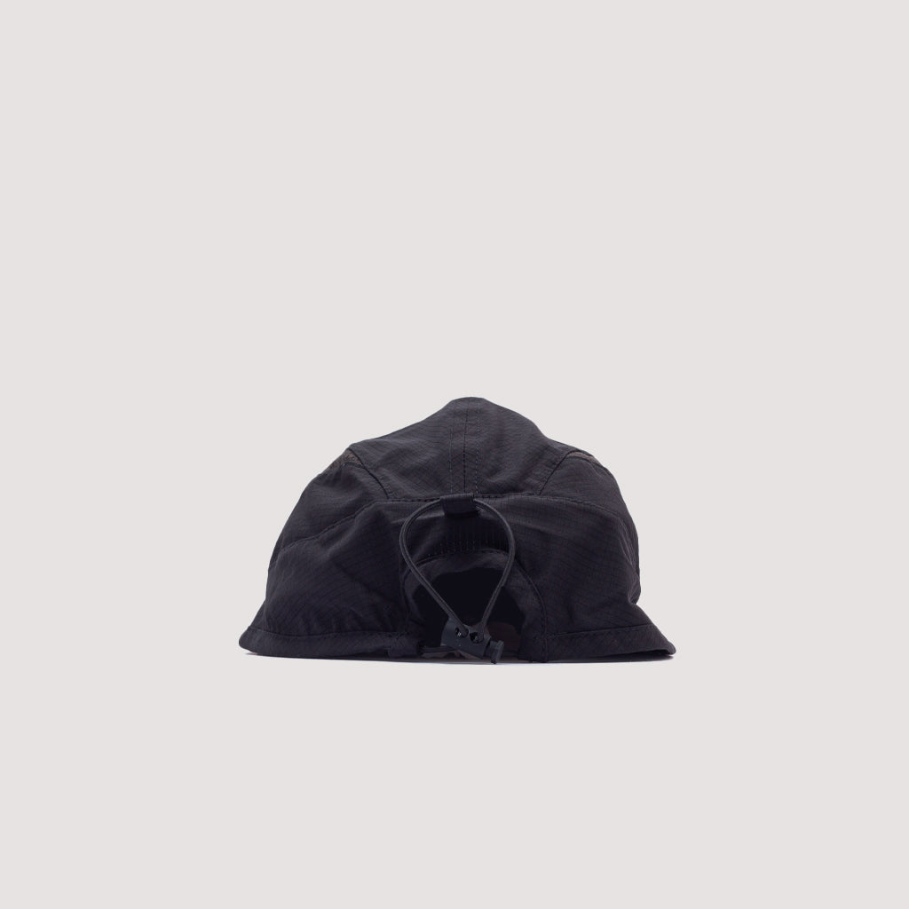 Bri Open Weave Cap - Black