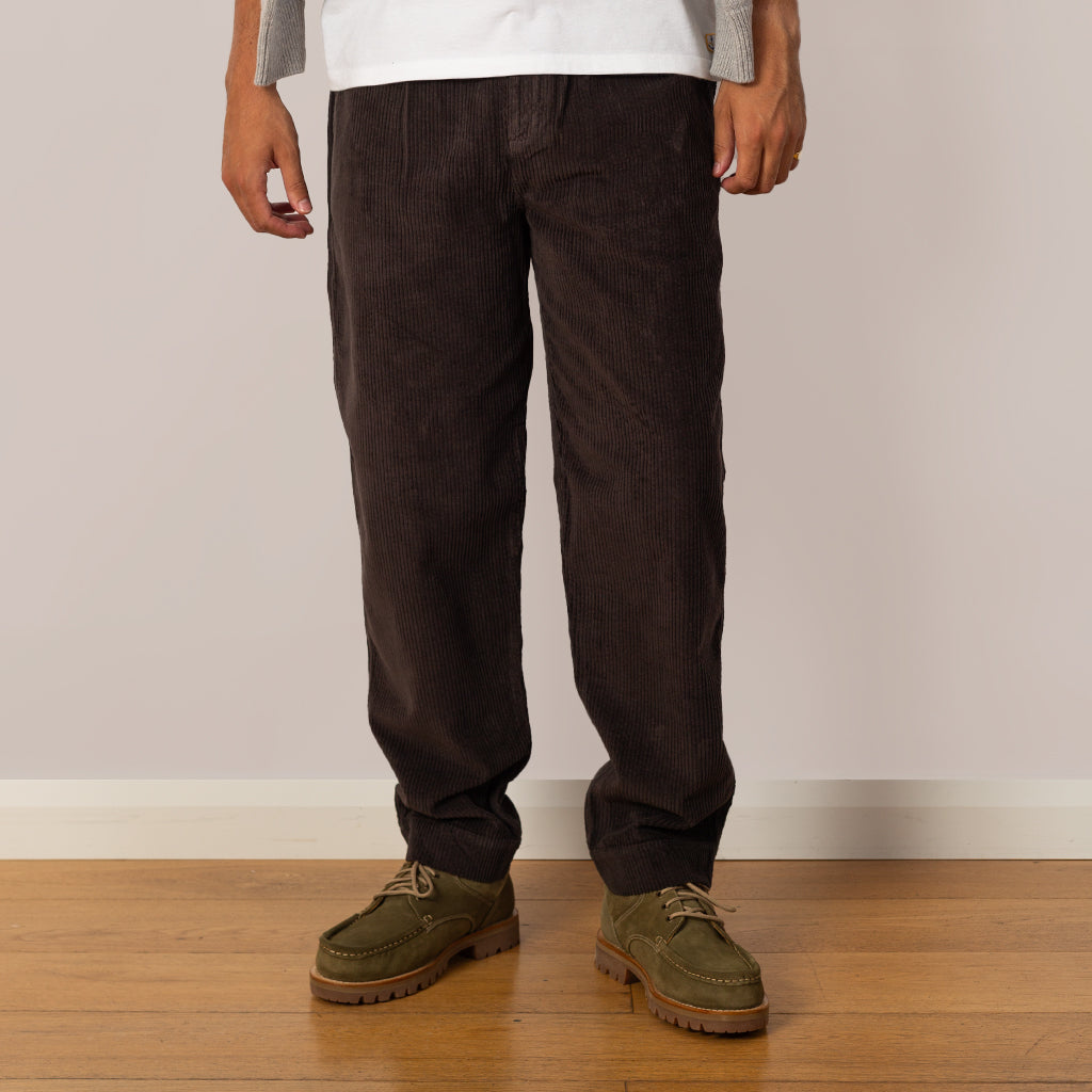 Signal Pant - Black Grape Chunky Cord