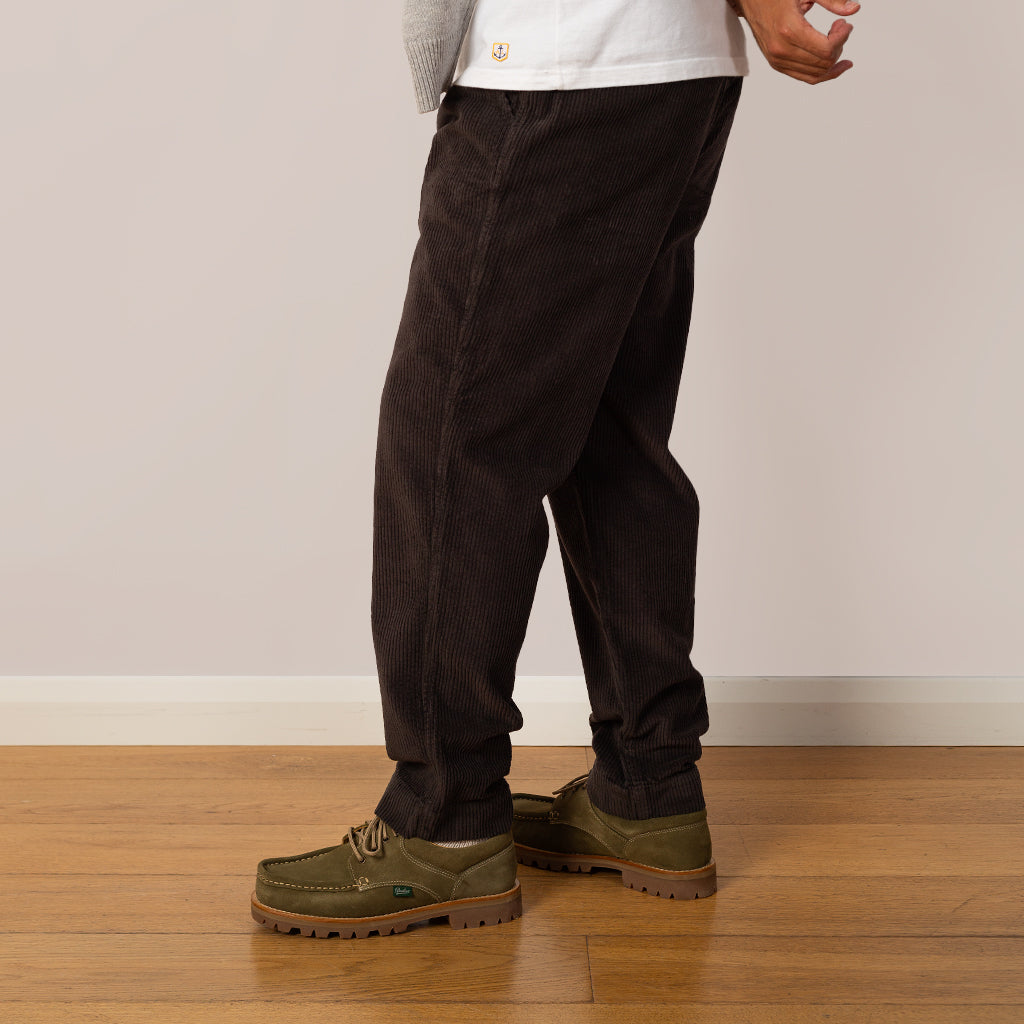 Signal Pant - Black Grape Chunky Cord