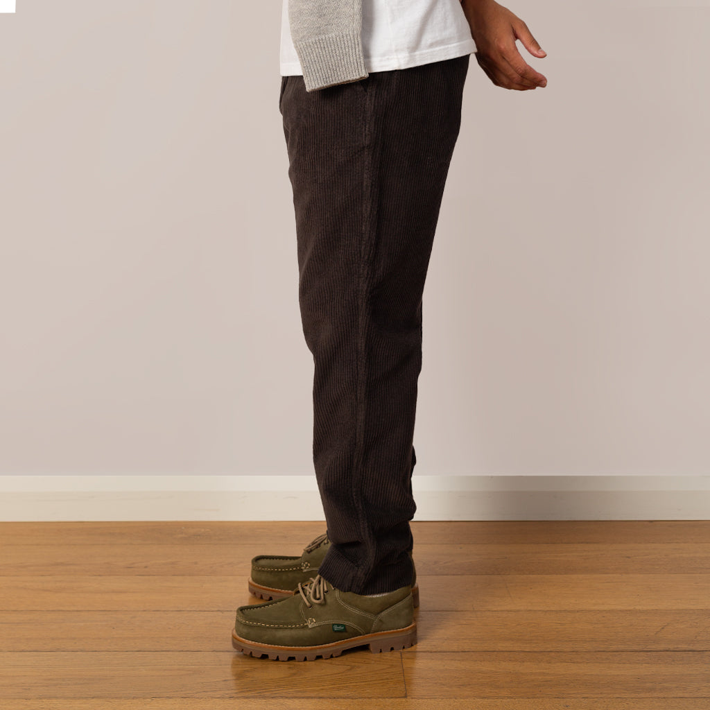 Signal Pant - Black Grape Chunky Cord