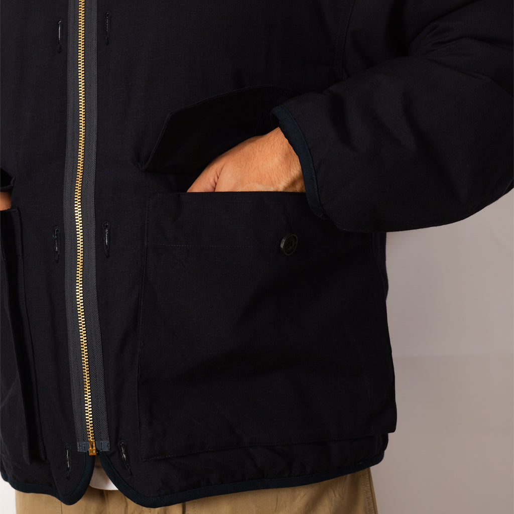 Iris Down Jacket - Navy