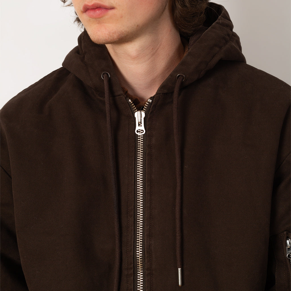 Hooded Flight Jacket - Delicioso