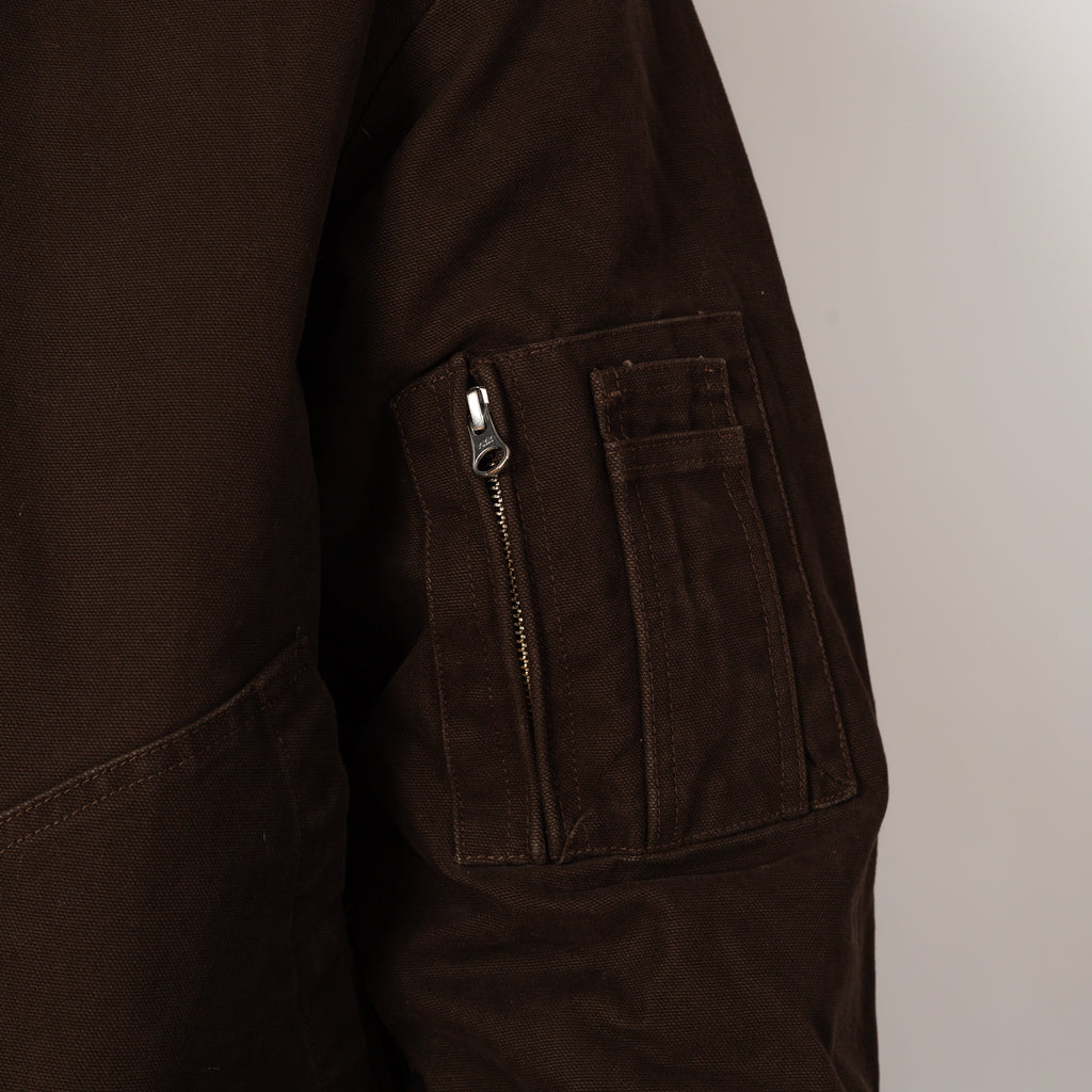 Hooded Flight Jacket - Delicioso