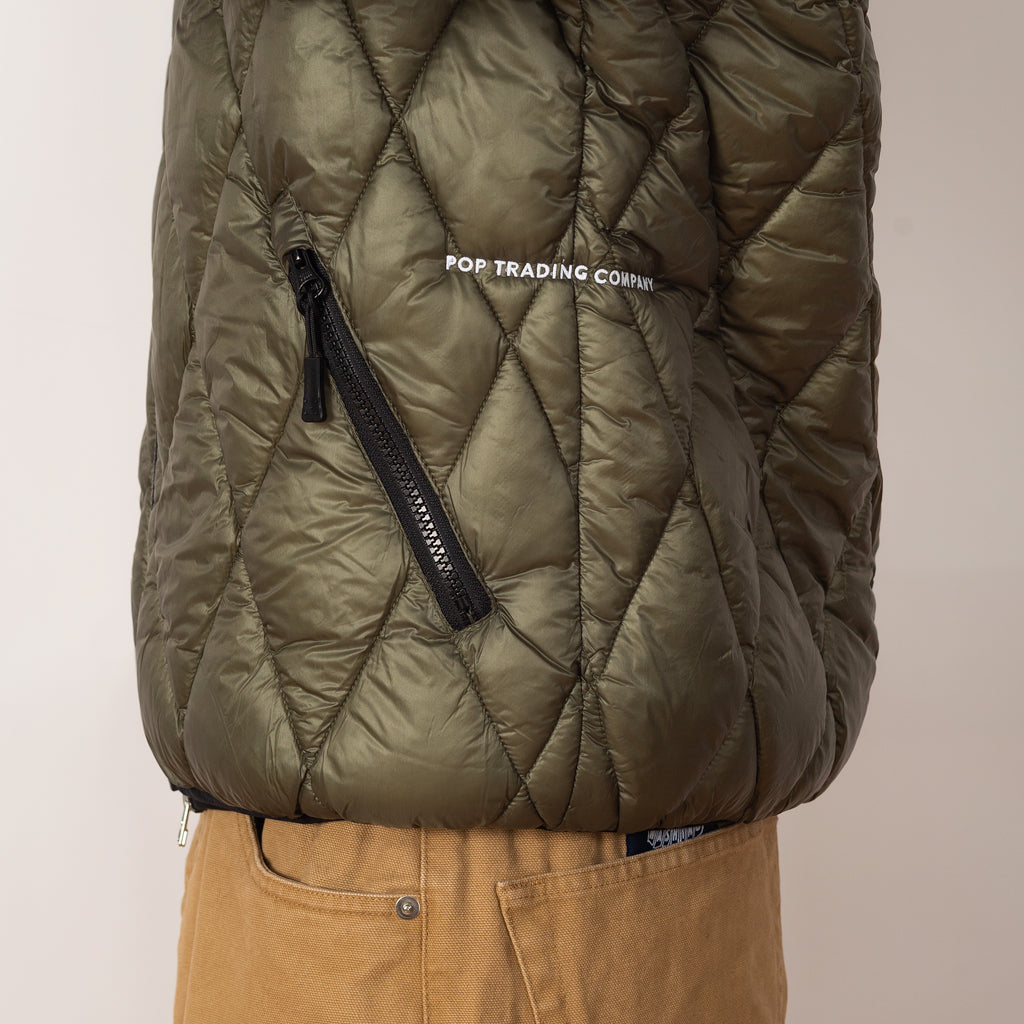 Quilted Reversible Jacket - 4 Leaf Clover