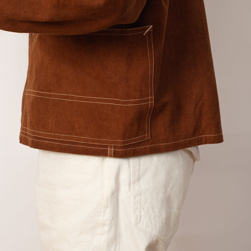 Station Jacket - Brown Wonky Wear
