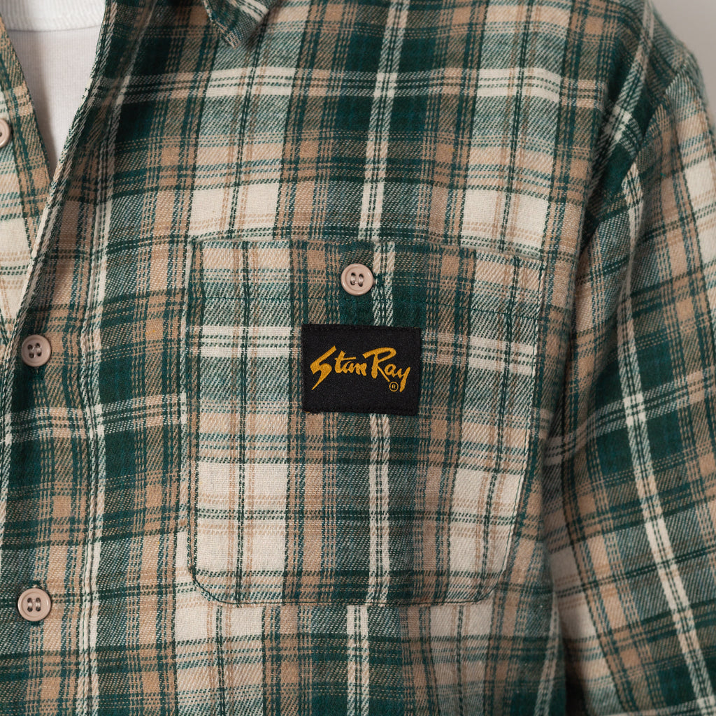 Flannel Shirt - Green Plaid