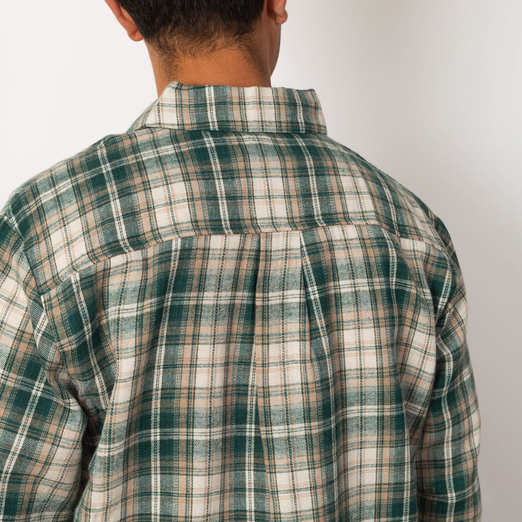 Flannel Shirt - Green Plaid