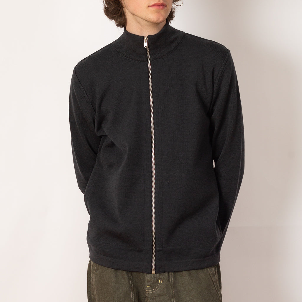 Naval Full Zip - Molten Grey