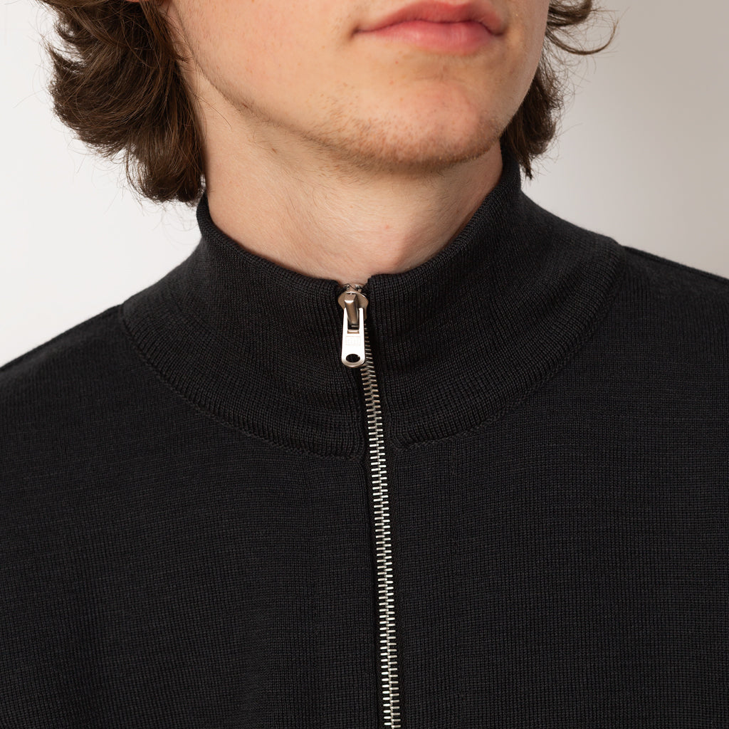 Naval Full Zip - Molten Grey