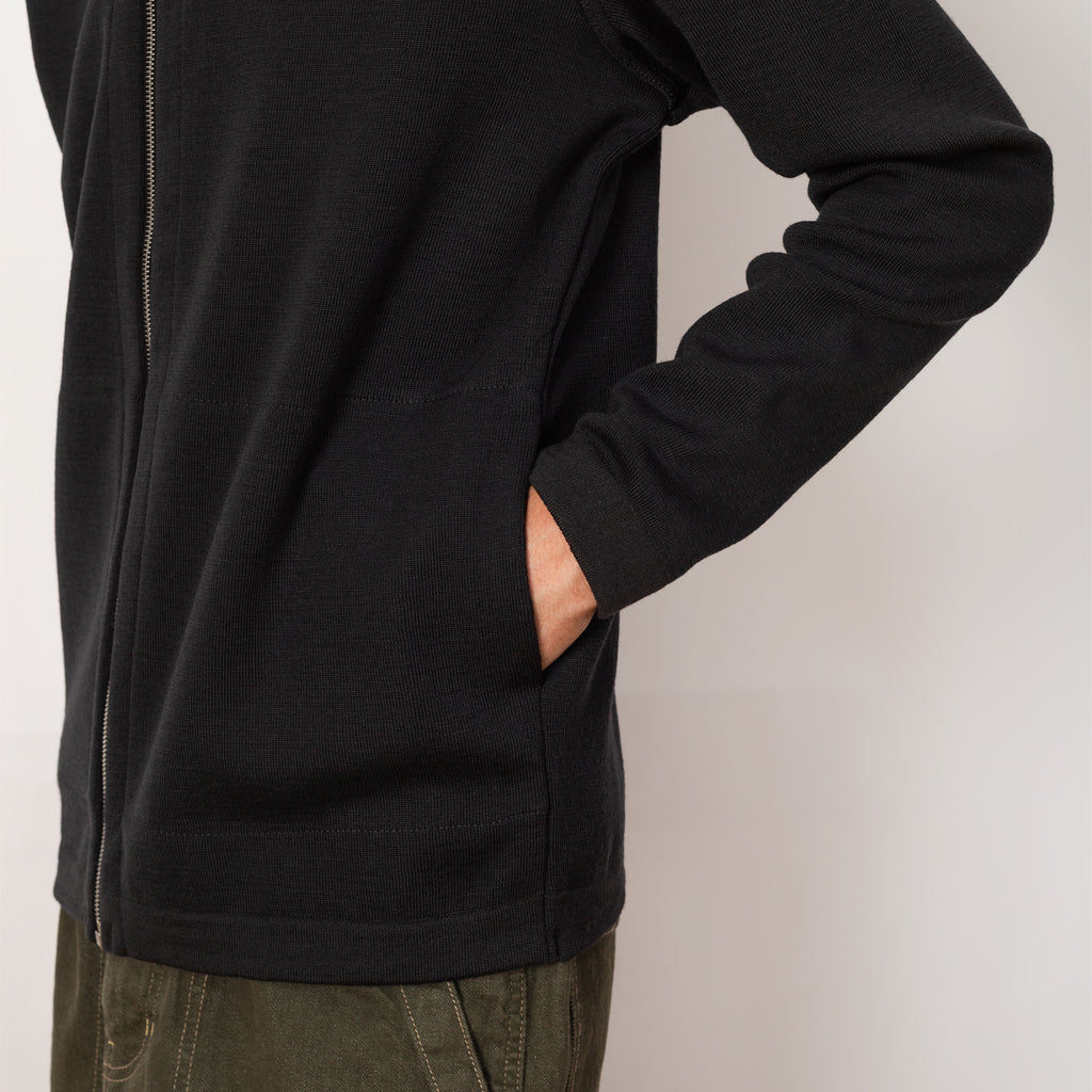 Naval Full Zip - Molten Grey