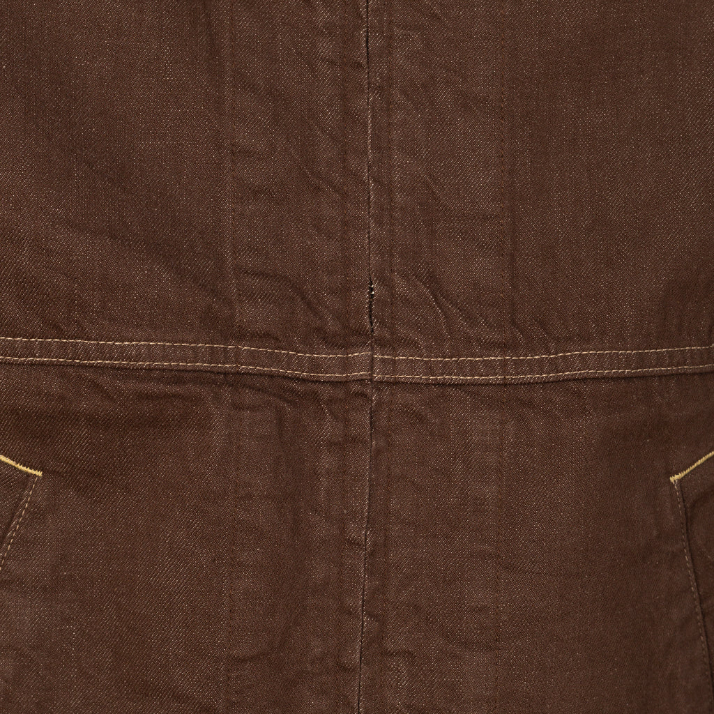 Japanese Slub Denim Jacket - Amber