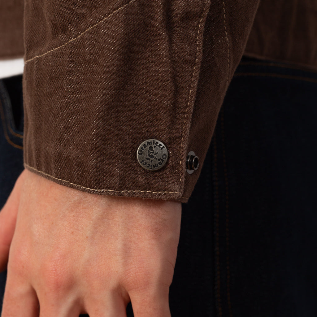 Japanese Slub Denim Jacket - Amber