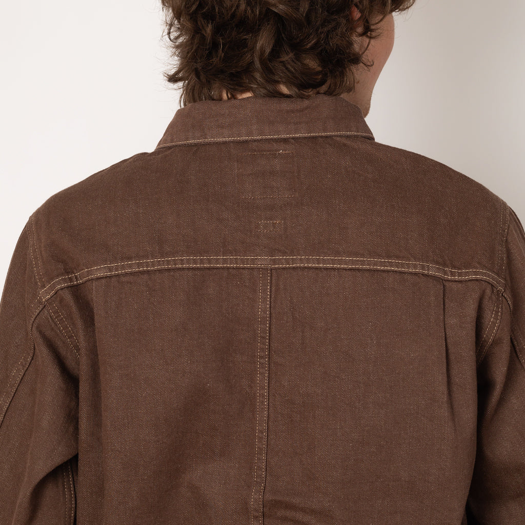 Japanese Slub Denim Jacket - Amber