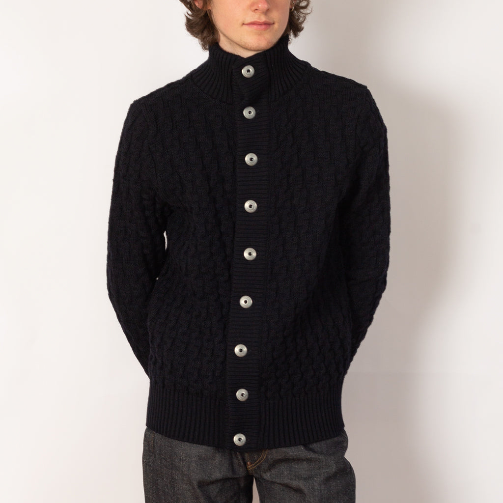 Stark Cardigan - Navy