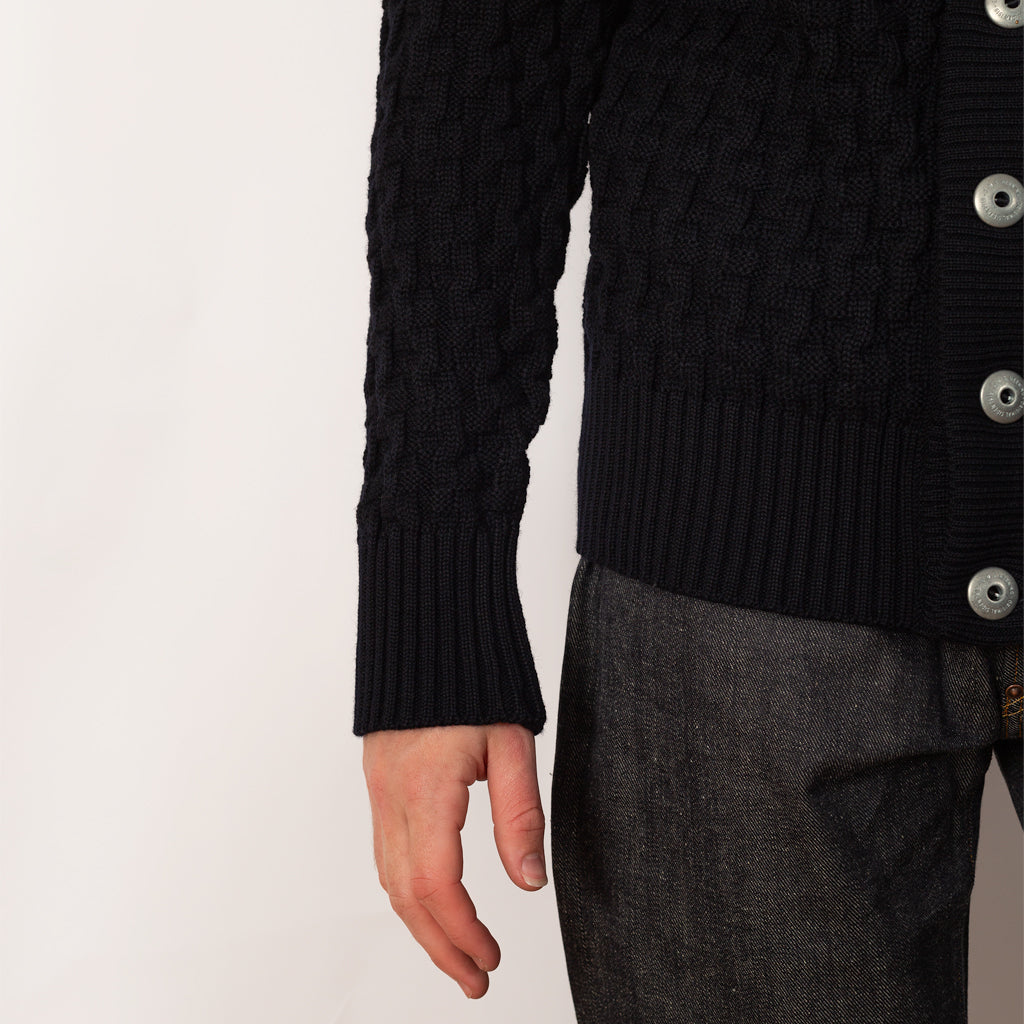 Stark Cardigan - Navy