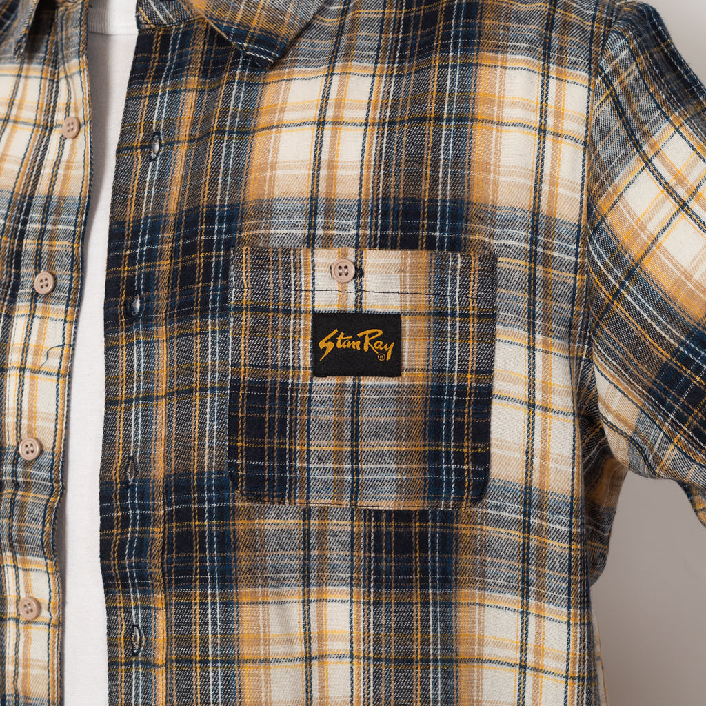 Flannel Shirt - Navy Plaid