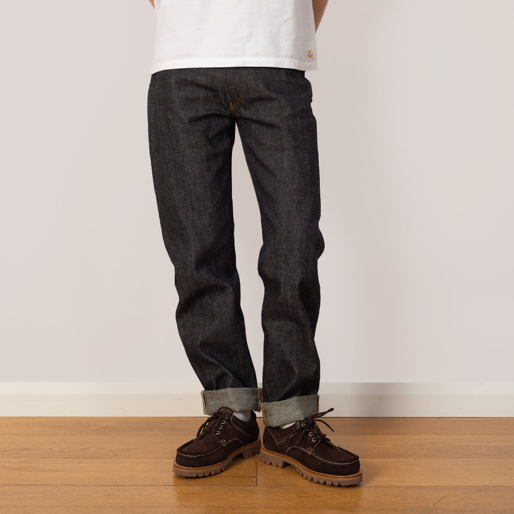 Denim Trousers - Raw Indigo