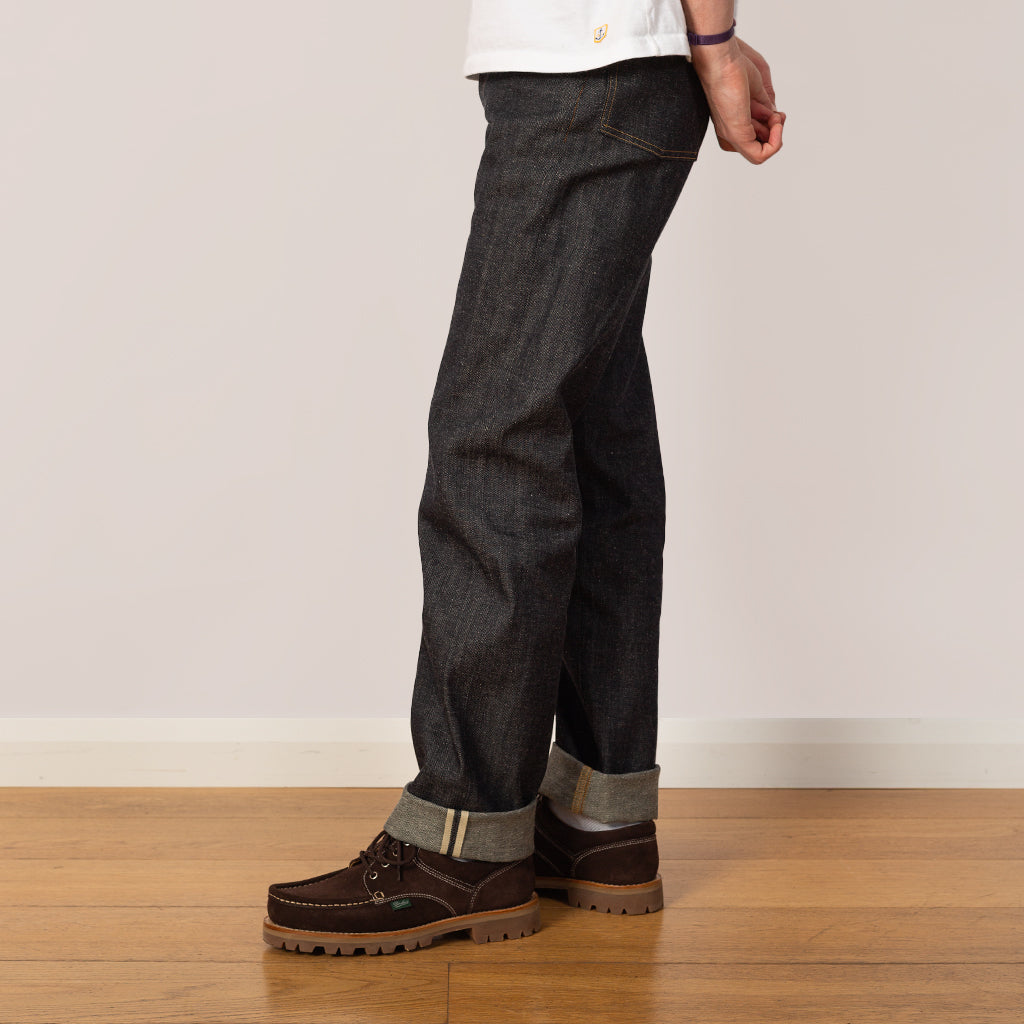 Denim Trousers - Raw Indigo