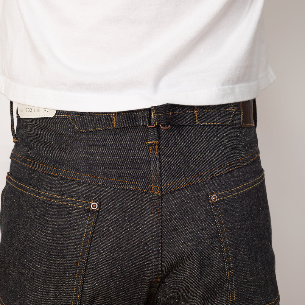 Denim Trousers - Raw Indigo