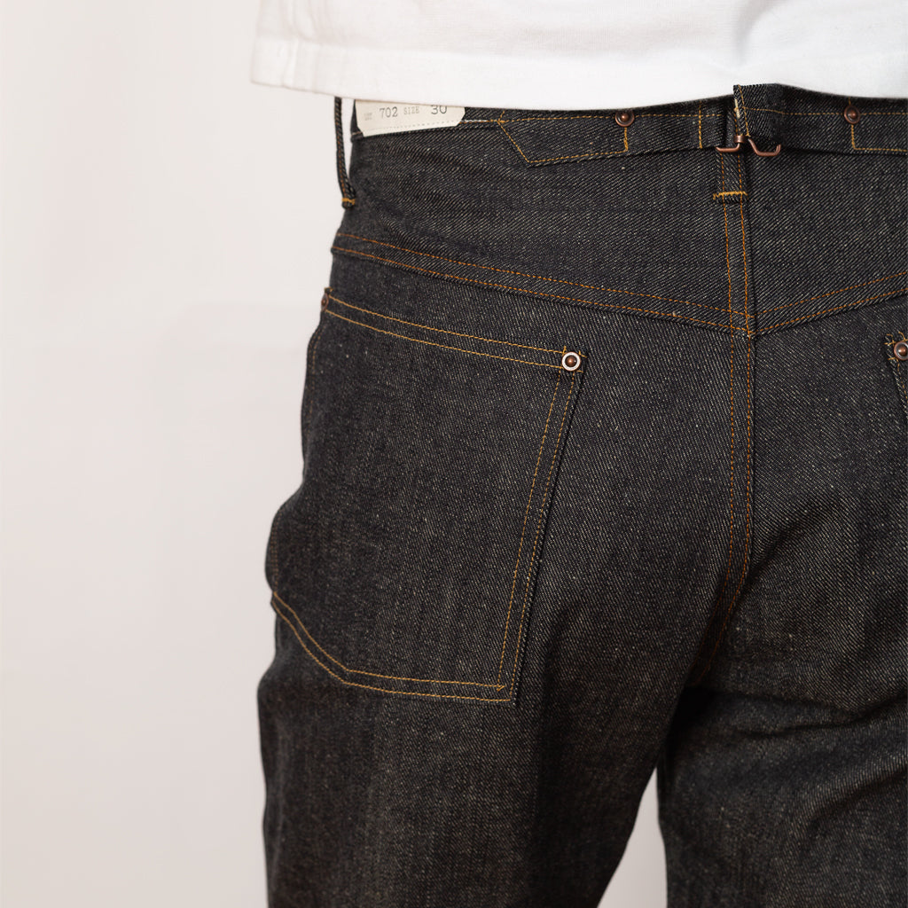 Denim Trousers - Raw Indigo