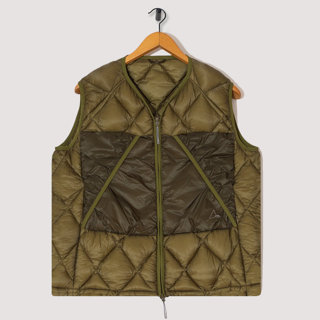 Light Down Vest Olive Branch Roa Peggs son