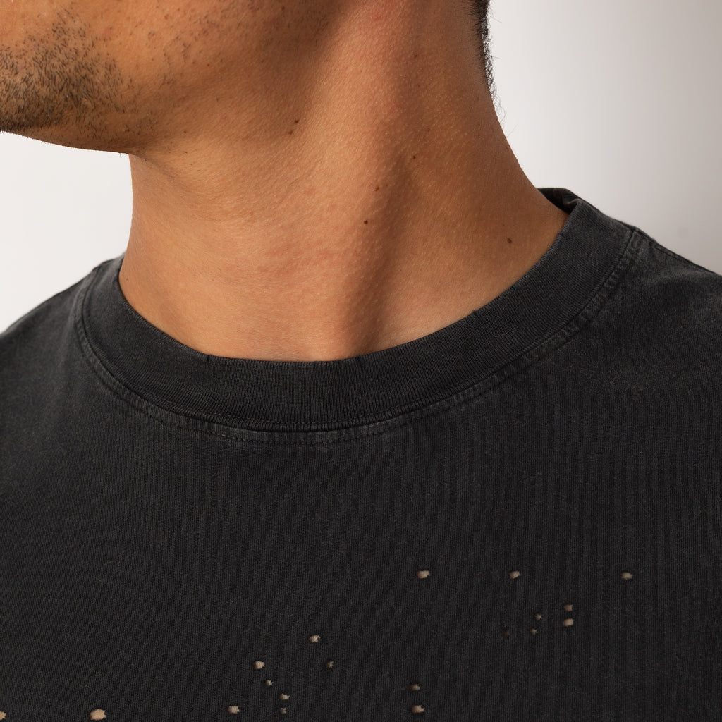 MothTech T-Shirt - Aged Black