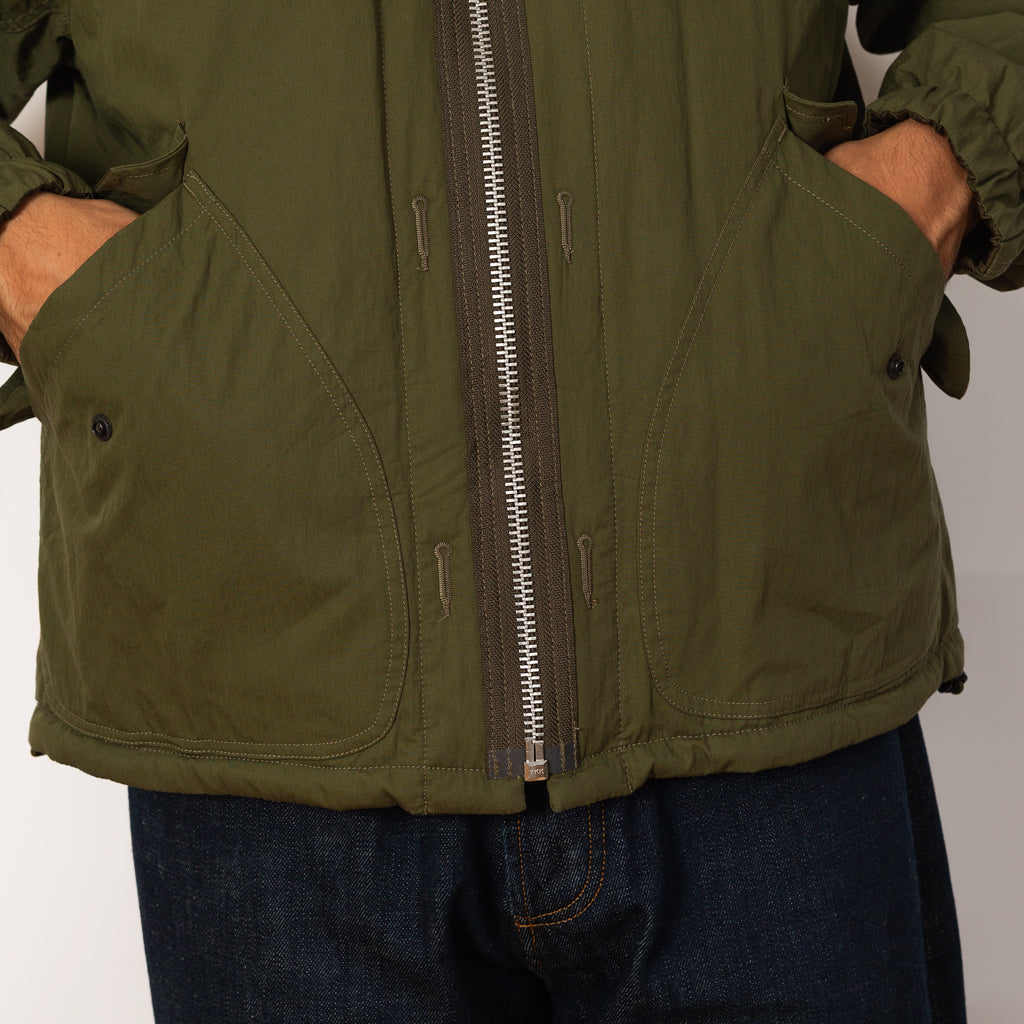 Reversible MA-1 Type Jacket - Olive