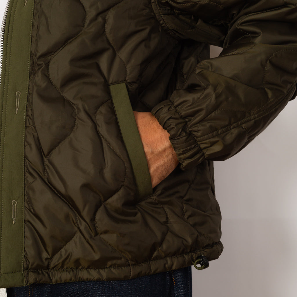 Reversible MA-1 Type Jacket - Olive
