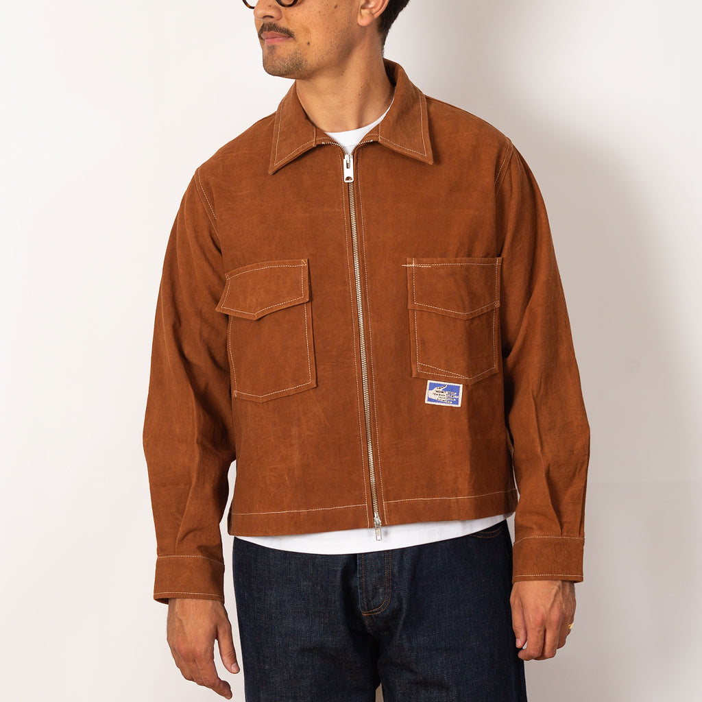 555 Jacket - Brown Wonky Wear