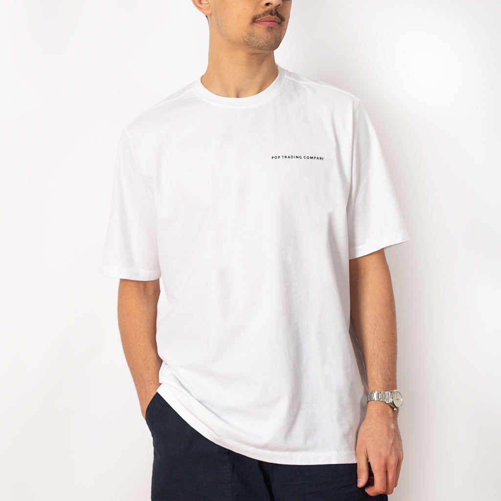 Pop Logo T-Shirt - White