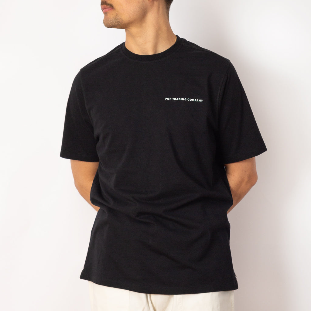 Pop Logo T-Shirt - Black