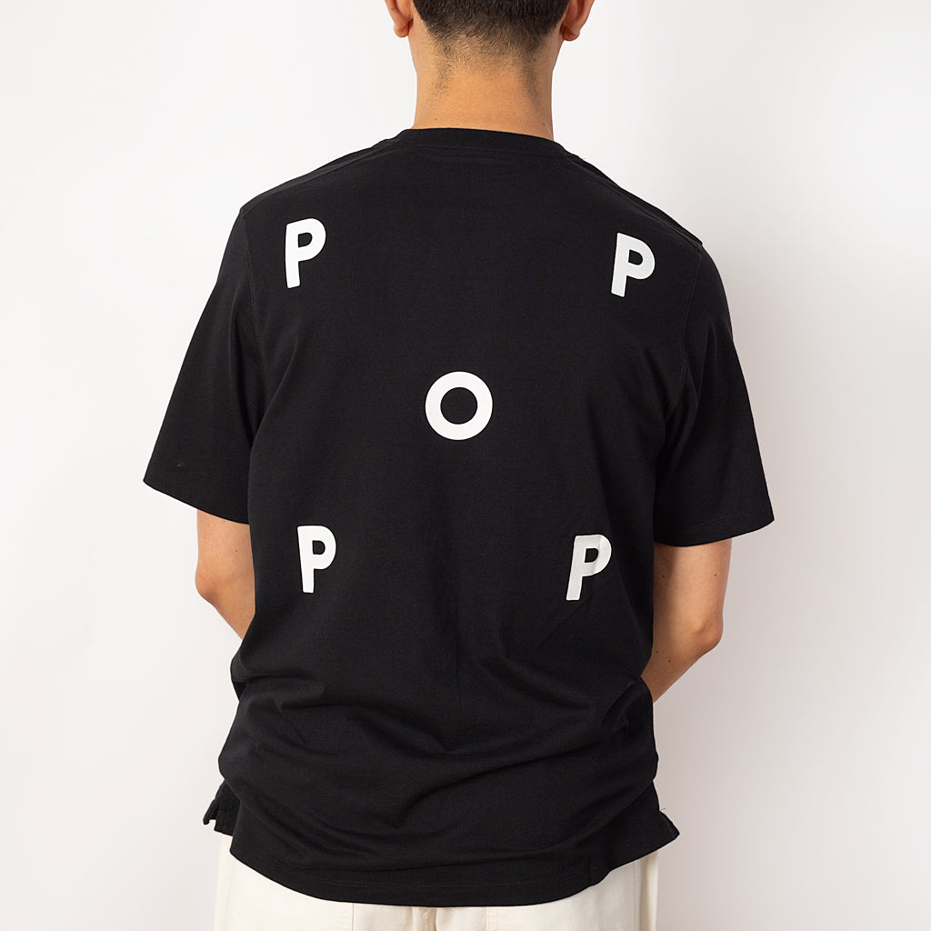 Pop Logo T-Shirt - Black