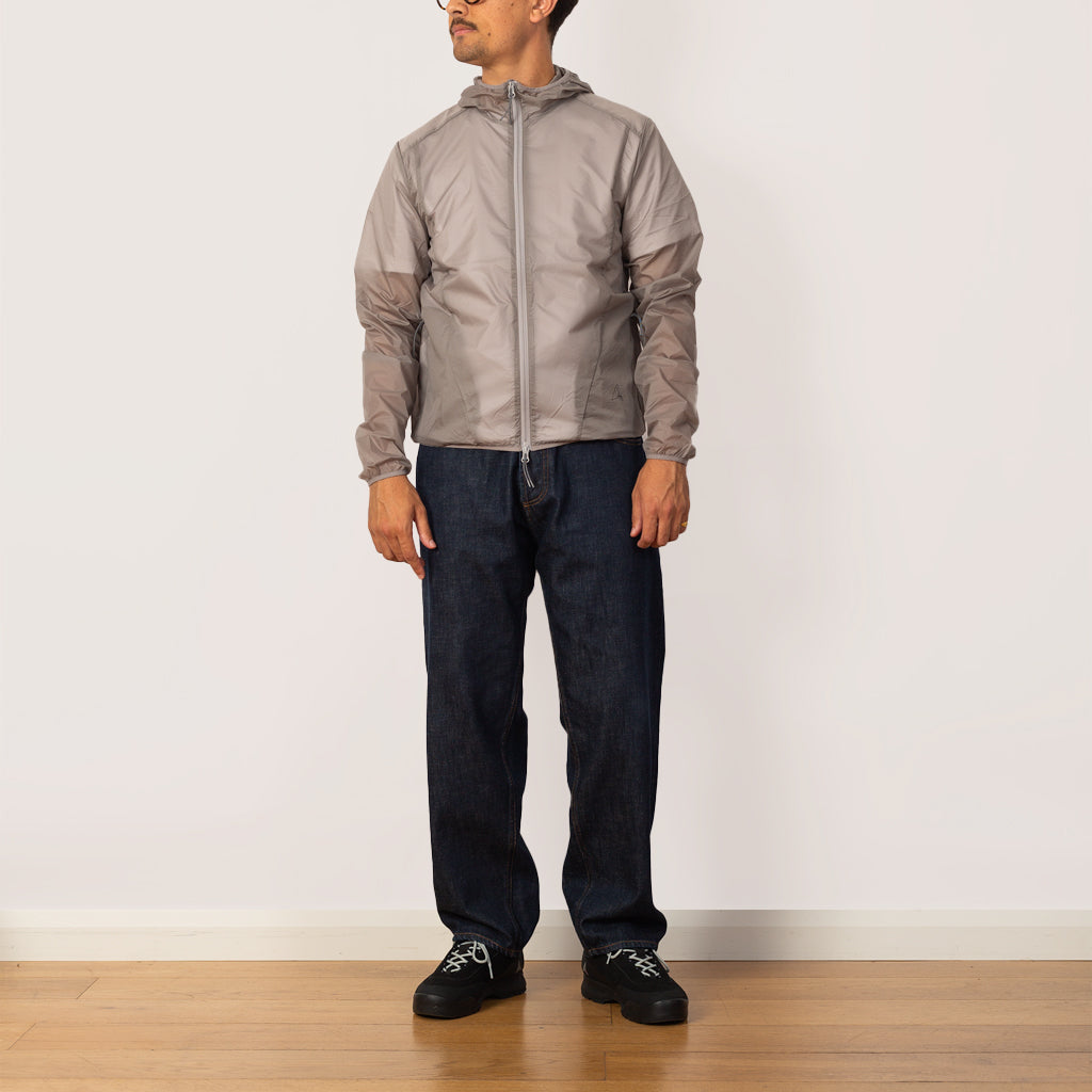 Hue Packable Wind Jacket - Grey