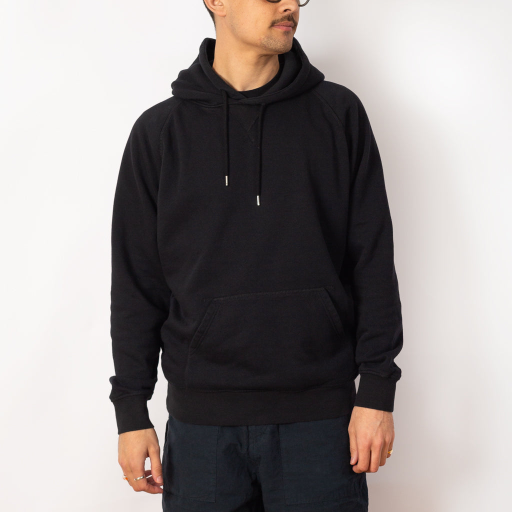 Pop Logo Hooded Sweat - Black