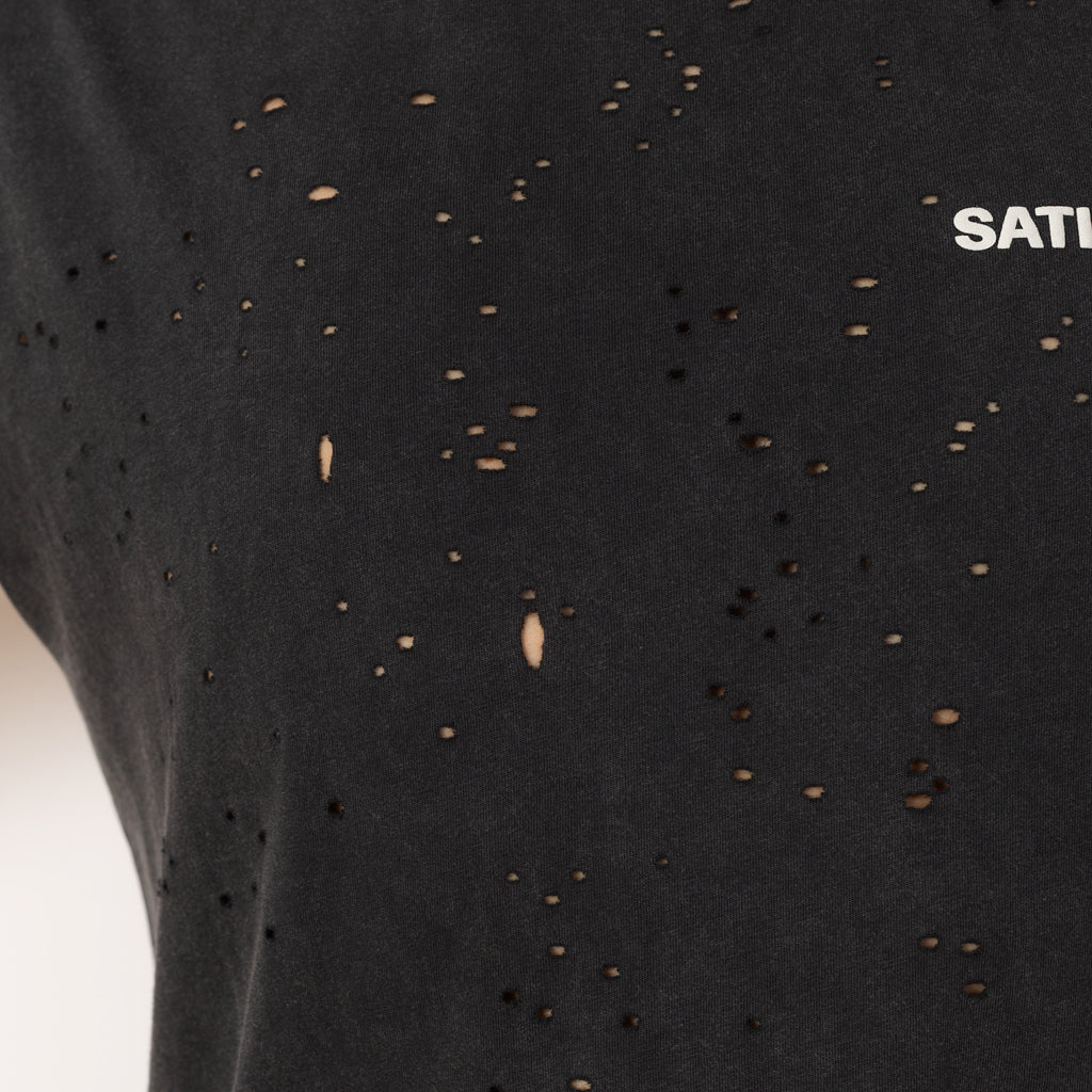 MothTech Muscle Tee - Aged Black