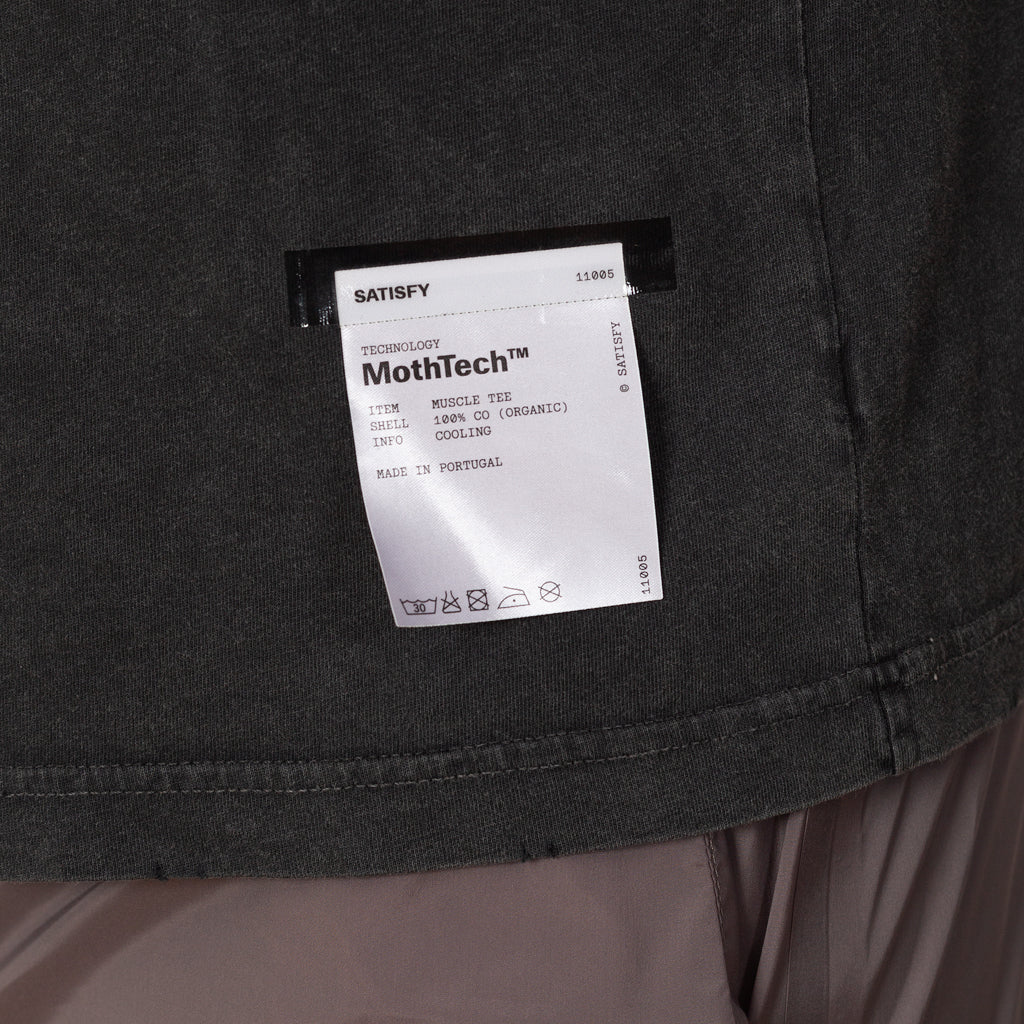 MothTech Muscle Tee - Aged Black