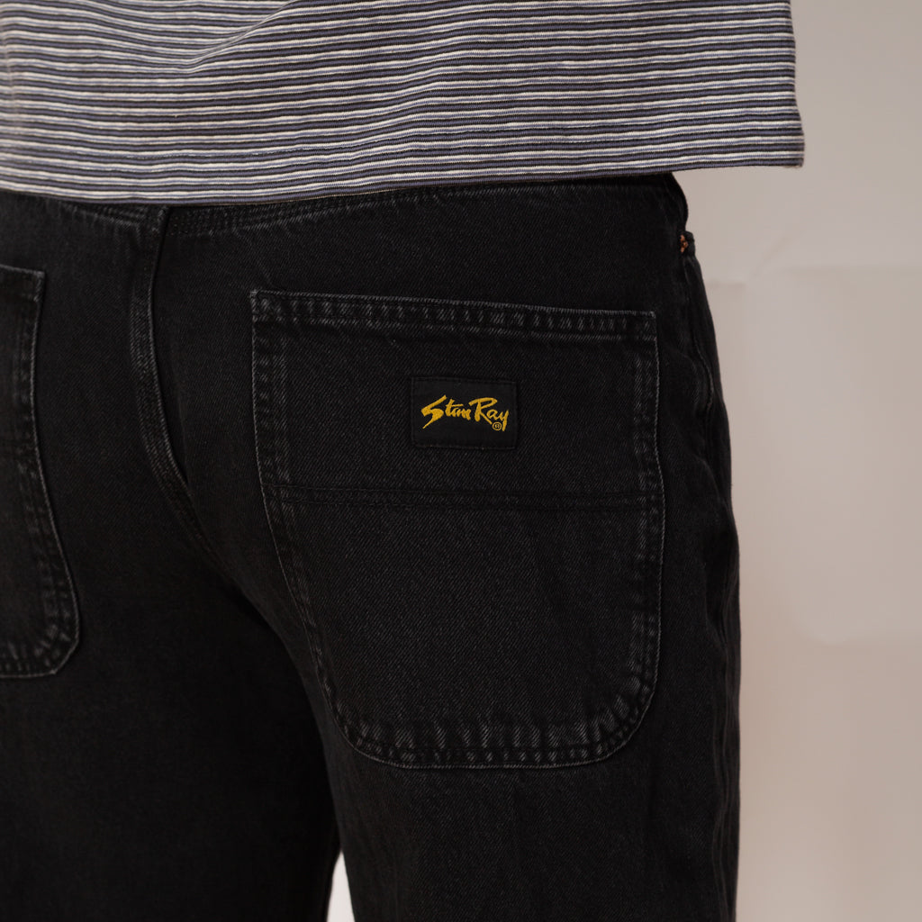 Wide 5 Jean - Washed Black