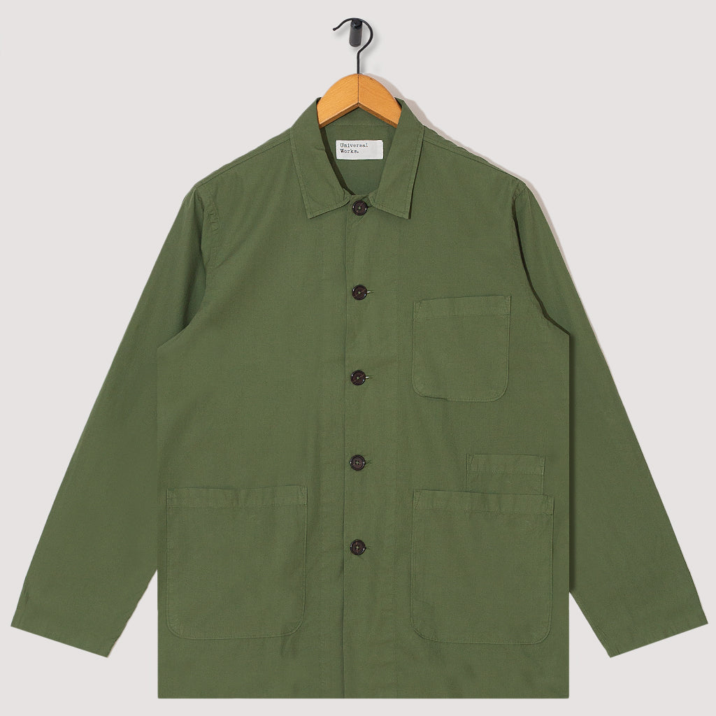 Bakers Overshirt - Birch Olive
