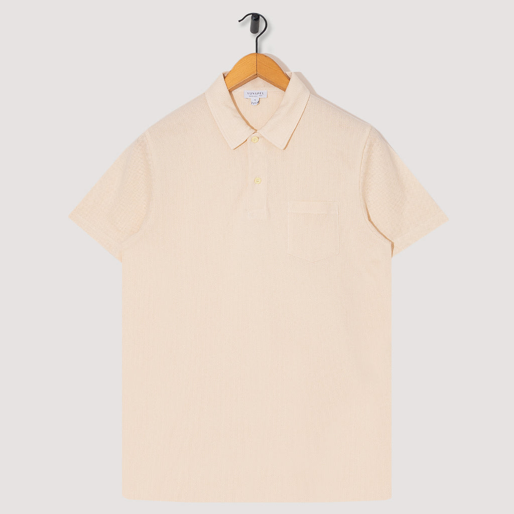Riviera Polo Shirt - Undyed Nuab