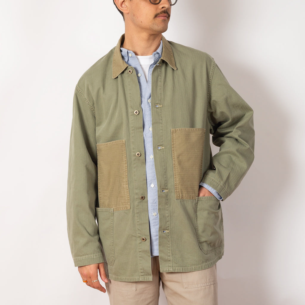Utility Coverall Jacket - Green