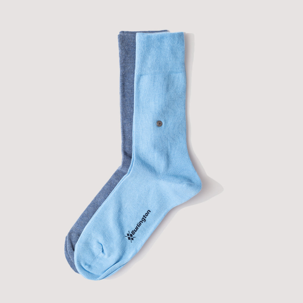 Everyday Sock 2-Pack - Light Blue