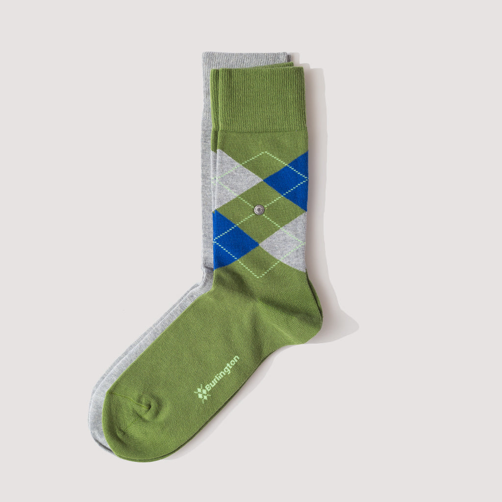 Everyday Mix Sock 2-Pack - Moss