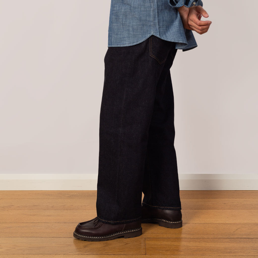 Wide Taper Jean - Rinse